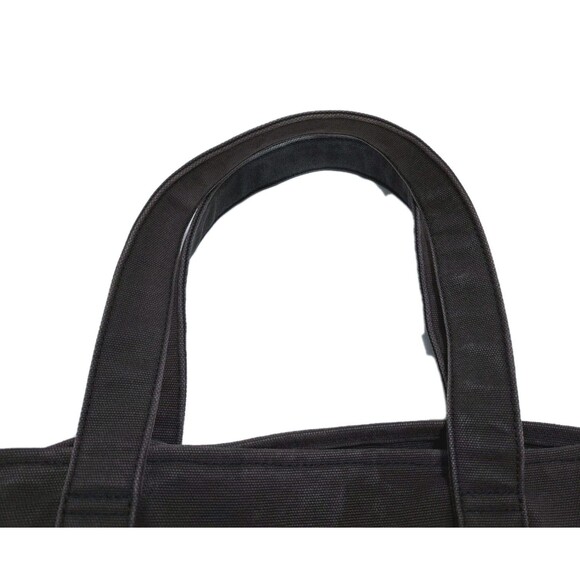 Vintage Polo Ralph Lauren Boat Tote  Canvas Heavy Duty Bag Brown Red Distressed - Picture 7 of 9